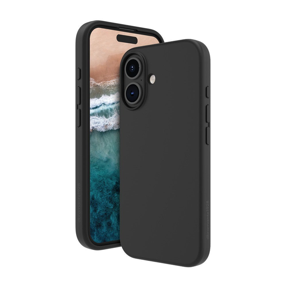 MONACO SILICONE IPHONE 16 BLK MONACO SILICONE IPHONE 16 BLK
